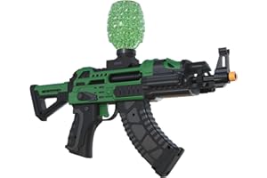 YaGee Electric Splatter Ball Blaster in Backyard Fun and Outdoor Games, Shoots Eco-Friendly Splatter Balls for Adult, Green