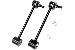 XCPMC Suspension Rear Sway Stabilizer Bar End Link Kit 2 Pcs Left & Right｜Replacement For Escalade Tahoe Cadillac Jeep Yukon ｜Replace OE#: K6700 Black