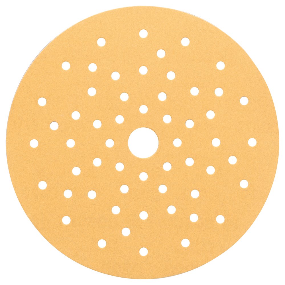 Bosch C470 Pack of 5 Sanding Discs -150 x 150 mm - Part No. 2608608X81, Beige, 2608608X83