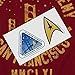 Popfunk Star Trek Starfleet Academy T Shirt & Stickers (XX-Large) Cardinal