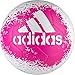 adidas Performance X Glider II Soccer Ball, White/Shock Pink/Blue, Size 4