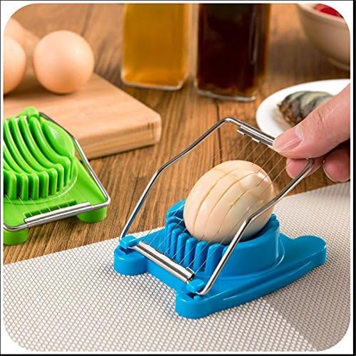 New Stainless Steel Boiled Egg Slicer Cutter Mushroom Tomato Kitchen Chopper J
