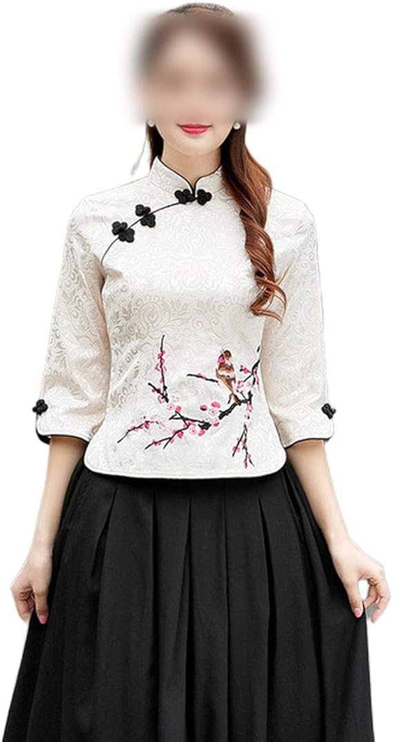 Qipao Señoras Blusa 6XL Cheongsam Tradicional Chino Vestido 2020