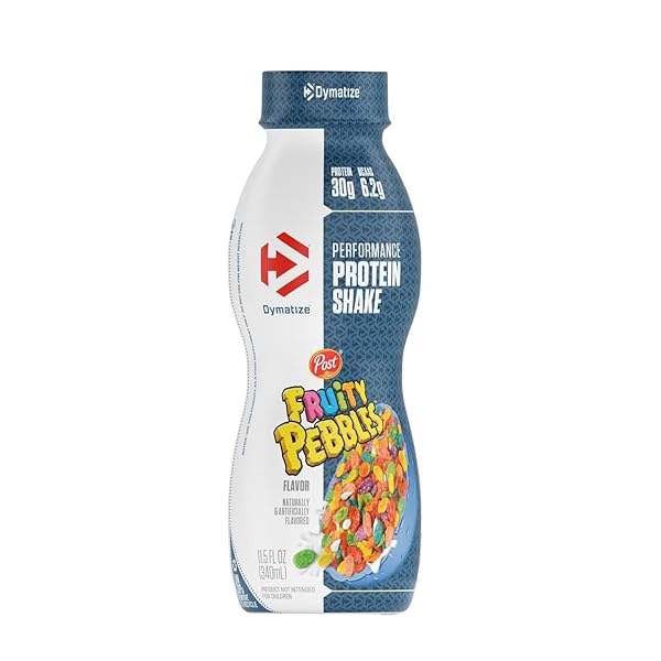 DYMATIZE PROTEIN SHAKE, FRUITY PEBBLES, 30G PROTEIN, MEAL...