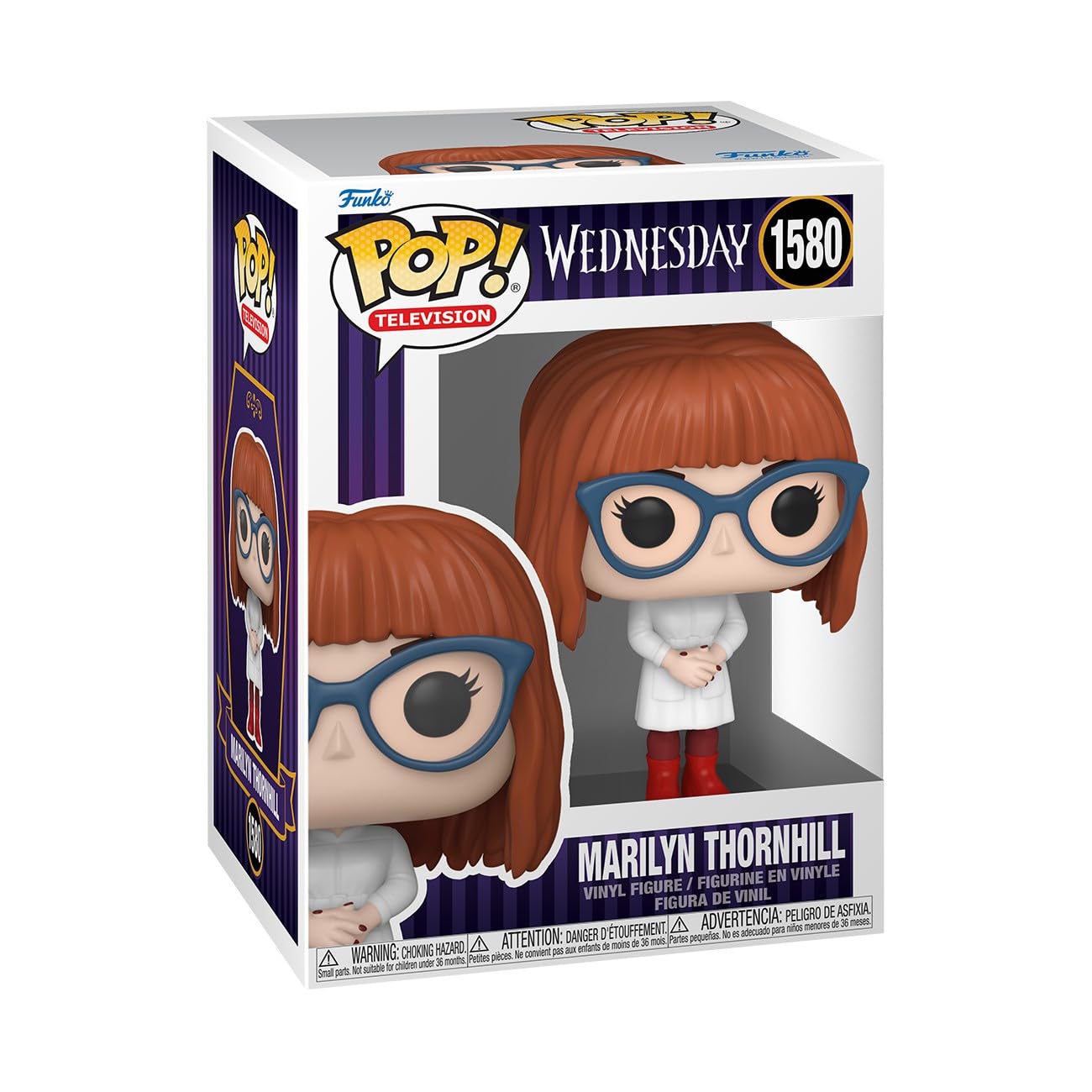 Funko Pop! TV: Wednesday - Mrs. Thornhill - Rave'n T - Collectable Vinyl Figure - Gift Idea - Official Merchandise - Toys for Kids & Adults - TV Fans - Model Figure for Collectors and Display