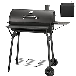 Kendane Barrel Charcoal Grill, Large Charcoal