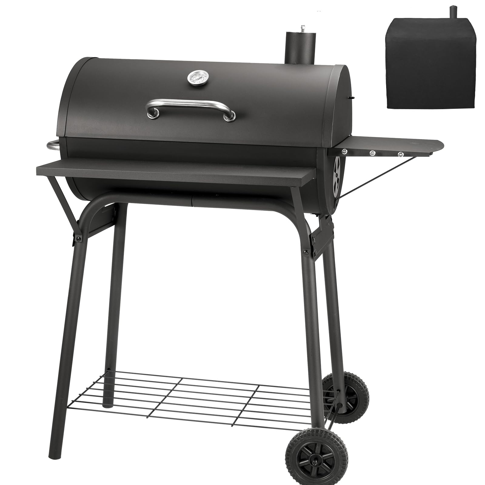 Kendane Barrel Charcoal Grill, Large Charcoal