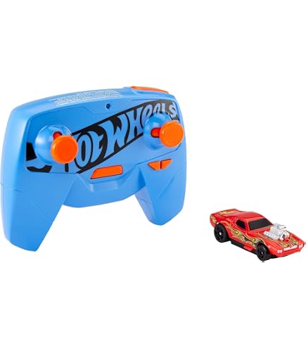 Voiture Télécommandée Hot Wheels Porsche 911 - Échelle 1/64, Turbo 11 Km/h, Roule Sur Piste Et Tout-terrain - 8
