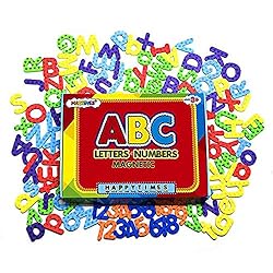Magnetic Letters and Numbers, Fun Alphabet Kit for