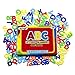 Magnetic Letters and Numbers, Fun Alphabet Kit for Kids, ABC Educational Toys, Refrigerator Magnets with Dry Erase Magnetic Board Preschool Toy - 112PCS