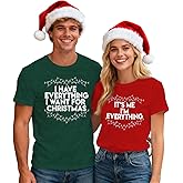 SUWATOIN Christian Couples Matching Shirt Power Couple Tee Tops Valentines Day T-Shirt