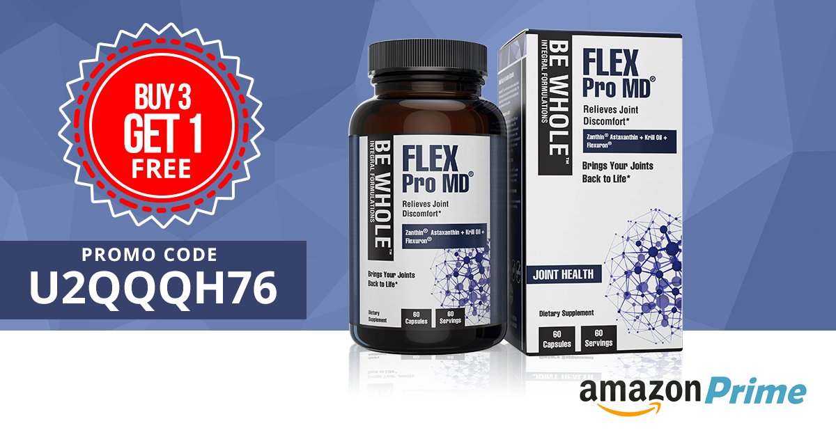 Flex Pro MD Joint Pain Relief Supplement Patented and Clinically