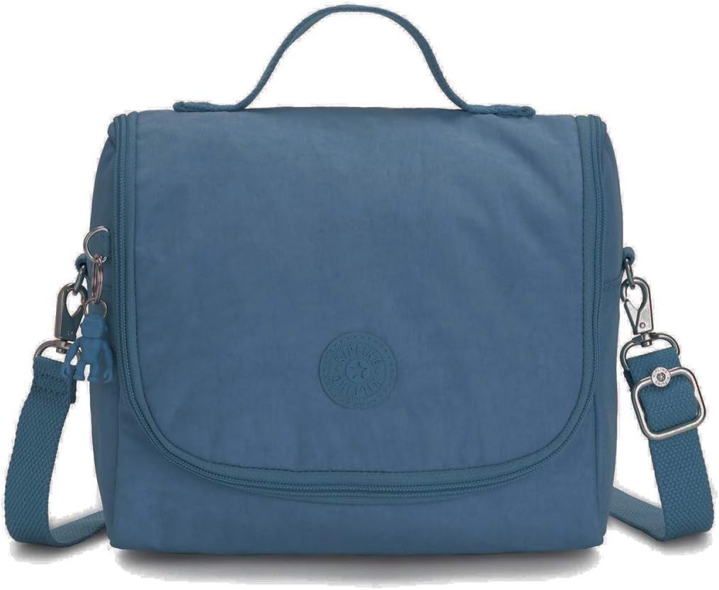 Kipling Kichirou Insulated Lunch Bag, Mystic Blue, 9"L X 8
