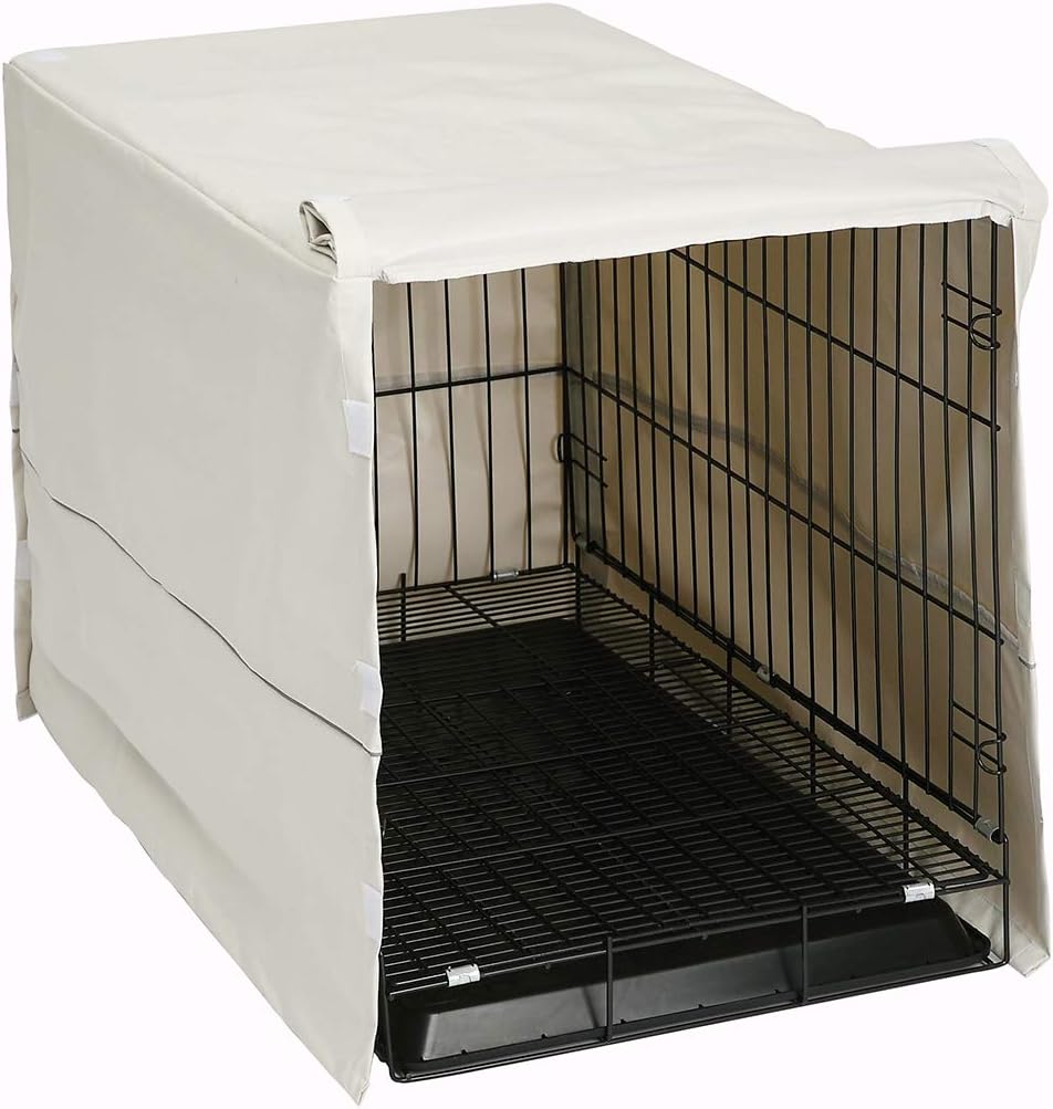 Dog Crate Cover Durable Polyester Pet Kennel Cover Universal Fit for