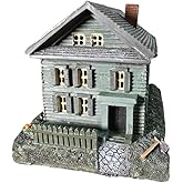 US Ghost Adventures Official Lizzie Borden Light Up Replica House | Haunted Village Halloween Decor | Gothic Home Decor | Spooky Collectible Decorations