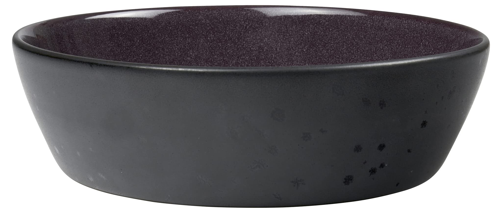 BITZ 821411 Bowl Soup Plate Round Ceramic Black, Violet 1 Piece – Bowls (Soup Plate, Round, Ceramic, Black, Violet, -18 °C, 220 °C)
