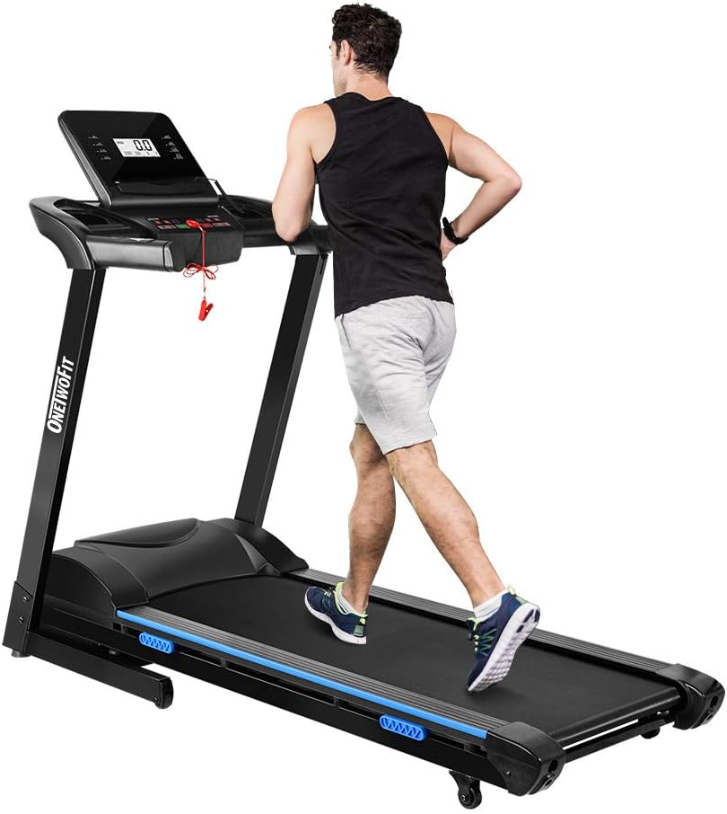 2.5 HP Folding Treadmill with Auto Incline,Electric Treadmill