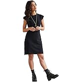 Fair Indigo Women's Organic Minimalist French Terry Shift Dress