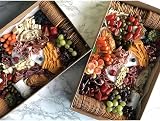 Tezraftaar 10 x Cardboard Gift Hamper Tray 16 x 10.5 x 4 Inches view 2