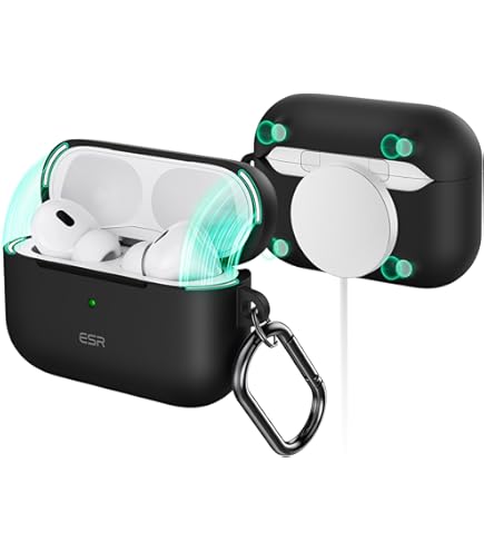 Amazon.com: ESR for AirPods 4 Case (HaloLock), Compatible with