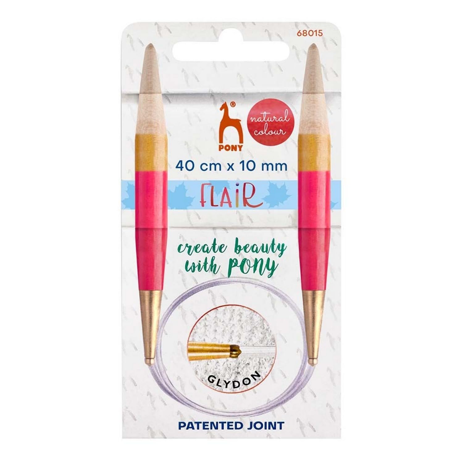 Pony Flair Circular Knitting Needles 40 cm 10 mm - 1pc