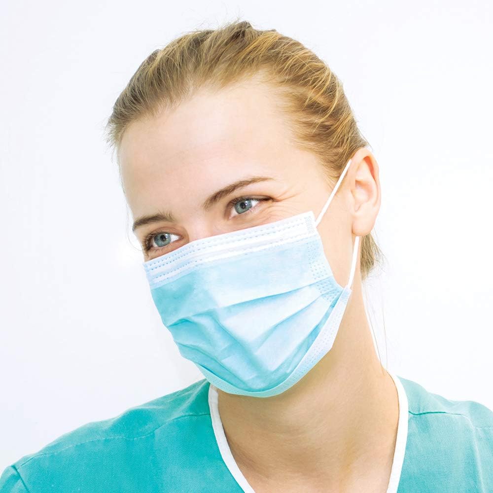 10PC Disposable 3-Layers - Breathable Earloop Face Mask - Surgical Mask - Sealed Bag - Fast Delivery