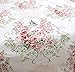 FADFAY Home Textile Pink Rose Floral Print Duvet Cover Bedding Set for Girls 4 Pieces King Size