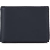 mywalit RFID Men's Jeans Leather Wallet | 3 Card Slots | Note Section &amp; ID Window | Black | Radio Frequency Shielding Lining for Enhanced Security | Perfect for Everyday Use