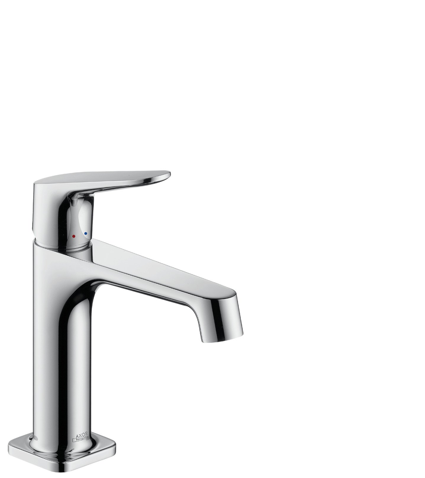 hansgrohe Axor Waste Chrome Citterio M 34017000 Single-Lever Basin Mixer tap Without Sieve Valve Plated, Auslaufhöhe 100mm