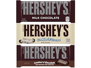 Hershey's Variety Riegel Mix (Milk Chocolate, Cookies'n Cream, Cookies'n Chocolate)