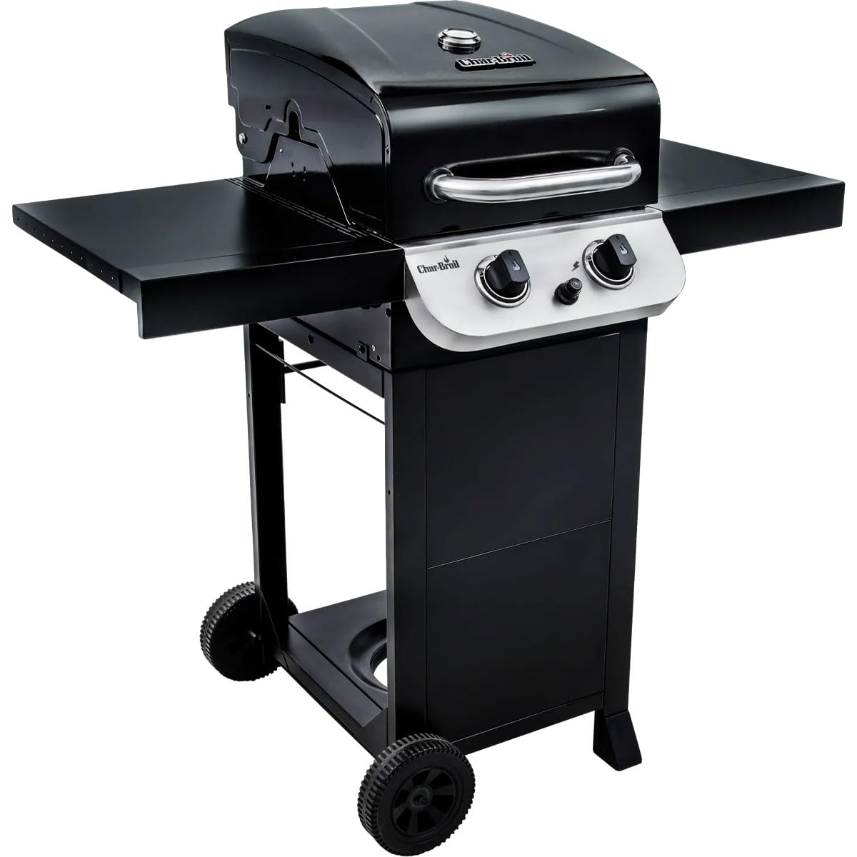 Char-Broil Gas BBQ Convective 210 B - 2-burner Barbecue with Cast Iron Grates, Stainless Steel Burners - Ideal for Outdoor Cooking, Garden, Balcony and Patio