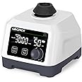 LACHOI Lab Vortex Mixer 100-3000rpm LCD Dispaly with Touch & Continuous Function Speed Vortex Mixer with Timing Function Lab Vortex Shaker