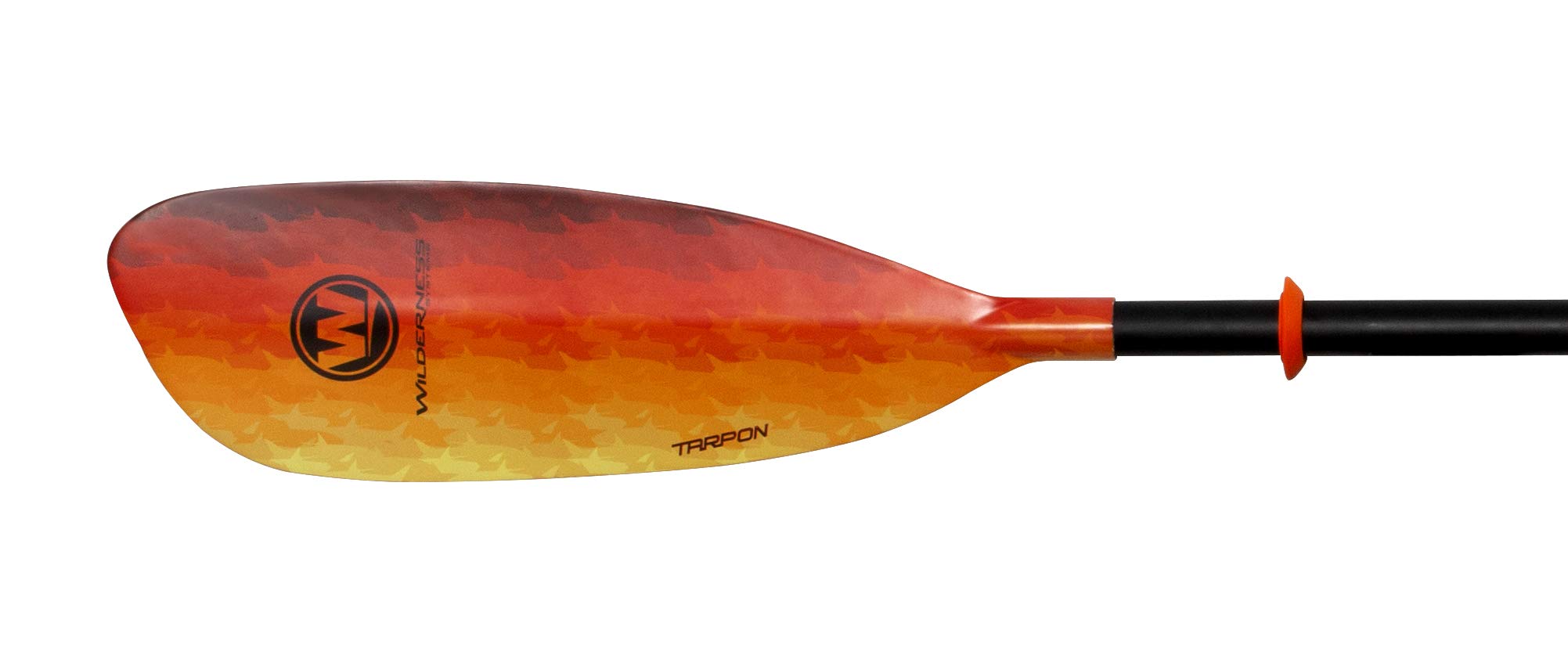 Photo 1 of Wilderness Systems Tarpon Kayak Paddle for Recreation/Touring | Fiberglass Blade | Adjustable Carbon/Fiberglass Shaft (220-240cm) | Mango, 8070239
