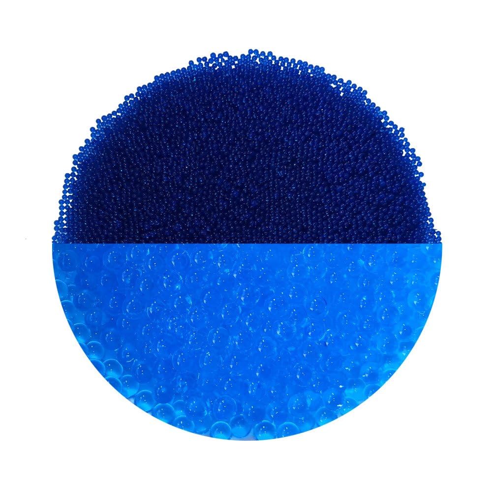 trendfinding 100 g water-retaining decorative granules blue, grain size 1.5-2 mm, decoration for flowers and plants, 10 litres, very economical, versatile use