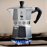 Bialetti Moka Express 18 Cup Aluminium Stovetop Coffee Maker Silver view 4