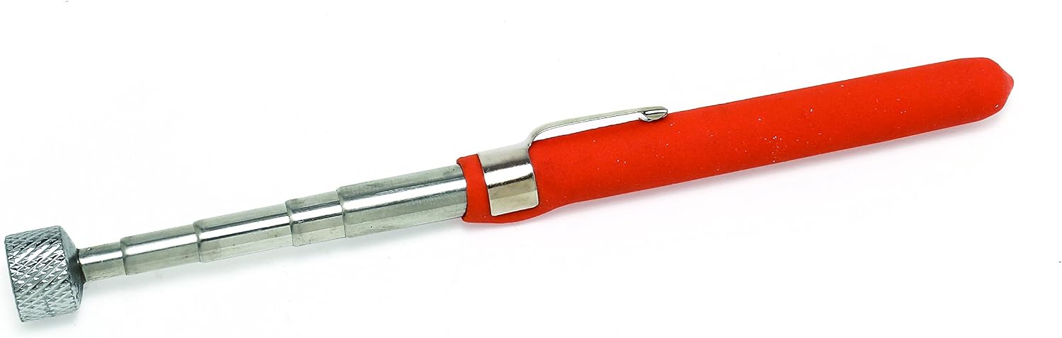 Hilka 11900010 Telescopic Magnetic 10lbs Pick Up Tool, Silver, 10 lb
