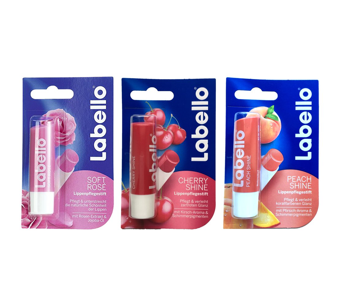 Labello Classic Care Lip Balm 2x 0.18 oz 4.8g Pack of