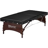 Master Massage Canoga Low Height Super Wide Wider Large Size Portable Massage Table, Yoga Exercise Bed, Thai Massage, Rehab Training Station Hub for Rehabilitation