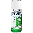 Rust-Oleum 280882 Specialty Tub and Tile Spray Paint, 12-Ounce, White