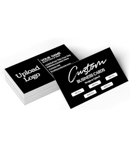 Custom Automotive Sales Business Cards - 300gsm Waterproof Professional Design