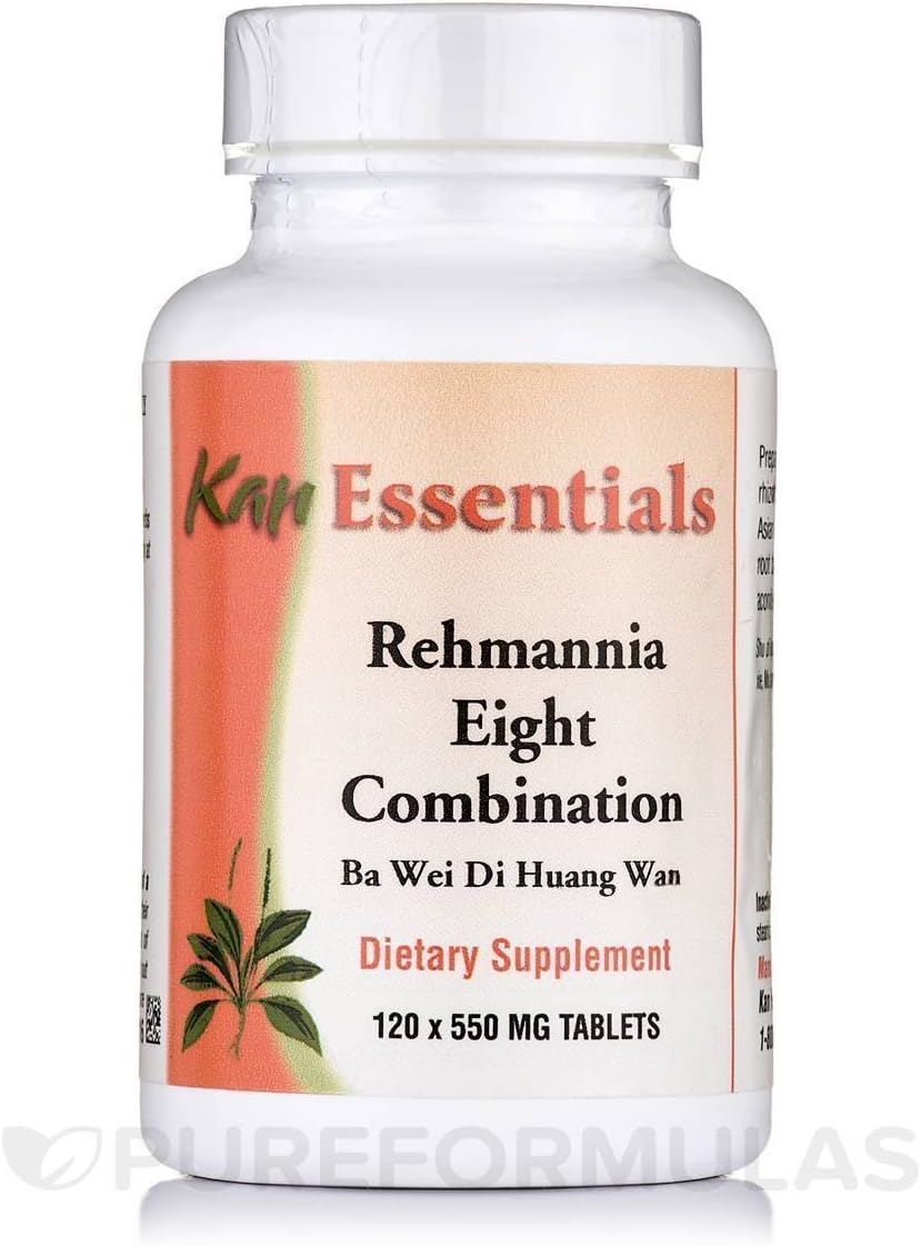 Kan Herbs Essentials, Rehmannia Eight Combination 120 tabs Amazon.ca