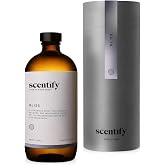 Scentify Bliss Aroma Oil Refill Scent for Oil Diffusers - Eucalyptus, Bergamot, Tea &amp; Powdery Scents - Luxurious Relaxing Aromatherapy Diffuser Fragrance 470ml, 16 oz