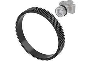 NEEWER PG008 Seamless Follow Focus Gear Ring 0.8 MOD for ø78-80mm Lens, Compatible with SmallRig Compatible with Tilta NEEWER