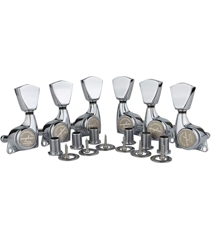 Amazon.com: Grover 3 Per Side Guitar Tuners (Chrome) : Musical