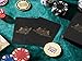 Premium Branded PVC Black Playing Cards-Water Proof, Bendable. Classic and Perfect for Casino or Texas Hold'em Las Vegas Style Adult Parties or Kid Friendly Game Night. Quality Plastic Deck