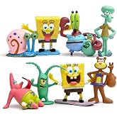 AYGITAL Movie Sponge Baby Garage kit Cake Ornament (Sponge Baby 8pcs)