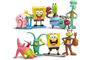 AYGITAL Movie Sponge Baby Garage kit Cake Ornament (Sponge Baby 8pcs)