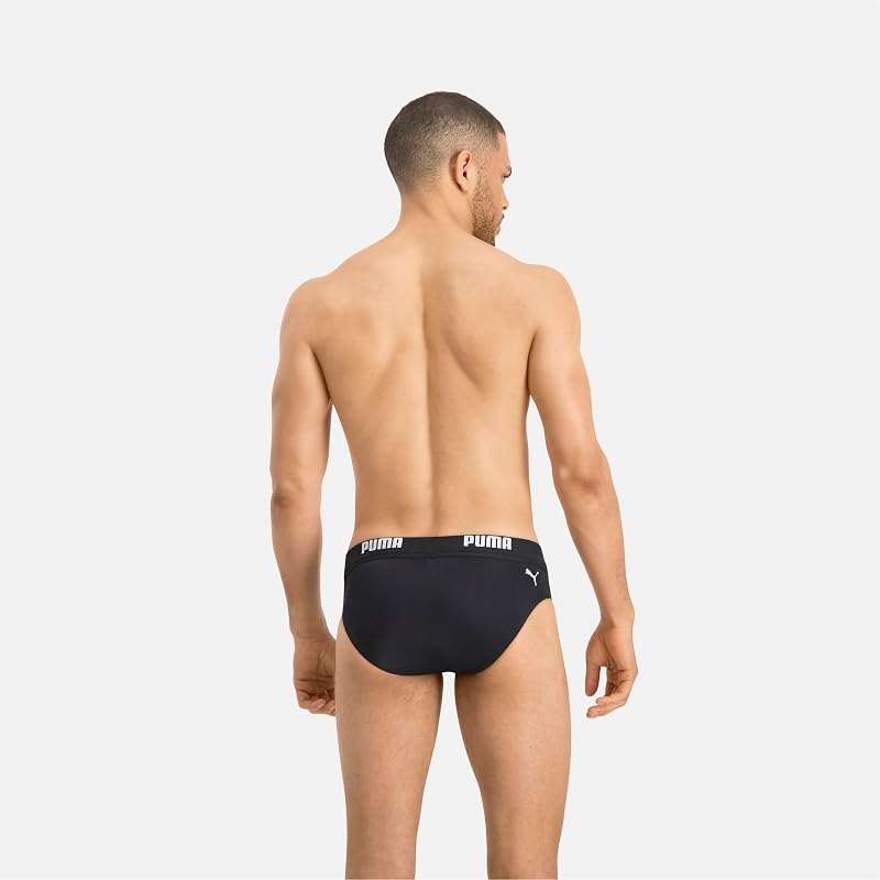 Swim Men Logo Swim Brief 1P - C: Black_T: M — photo 6 sur 7
