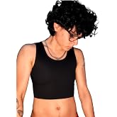 Wonababi Seamless Chest Binder for Transgender FTM, Flat Compression Bra | Sensory Friendly Top, Smooth, Gentle-to-moderate compression, Comfort for Everyday Wear