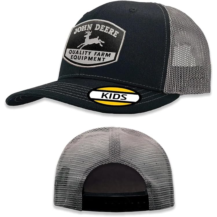 thumbnail image 2 of John Deere Oilskin Brown Adjustable 2 of 10
